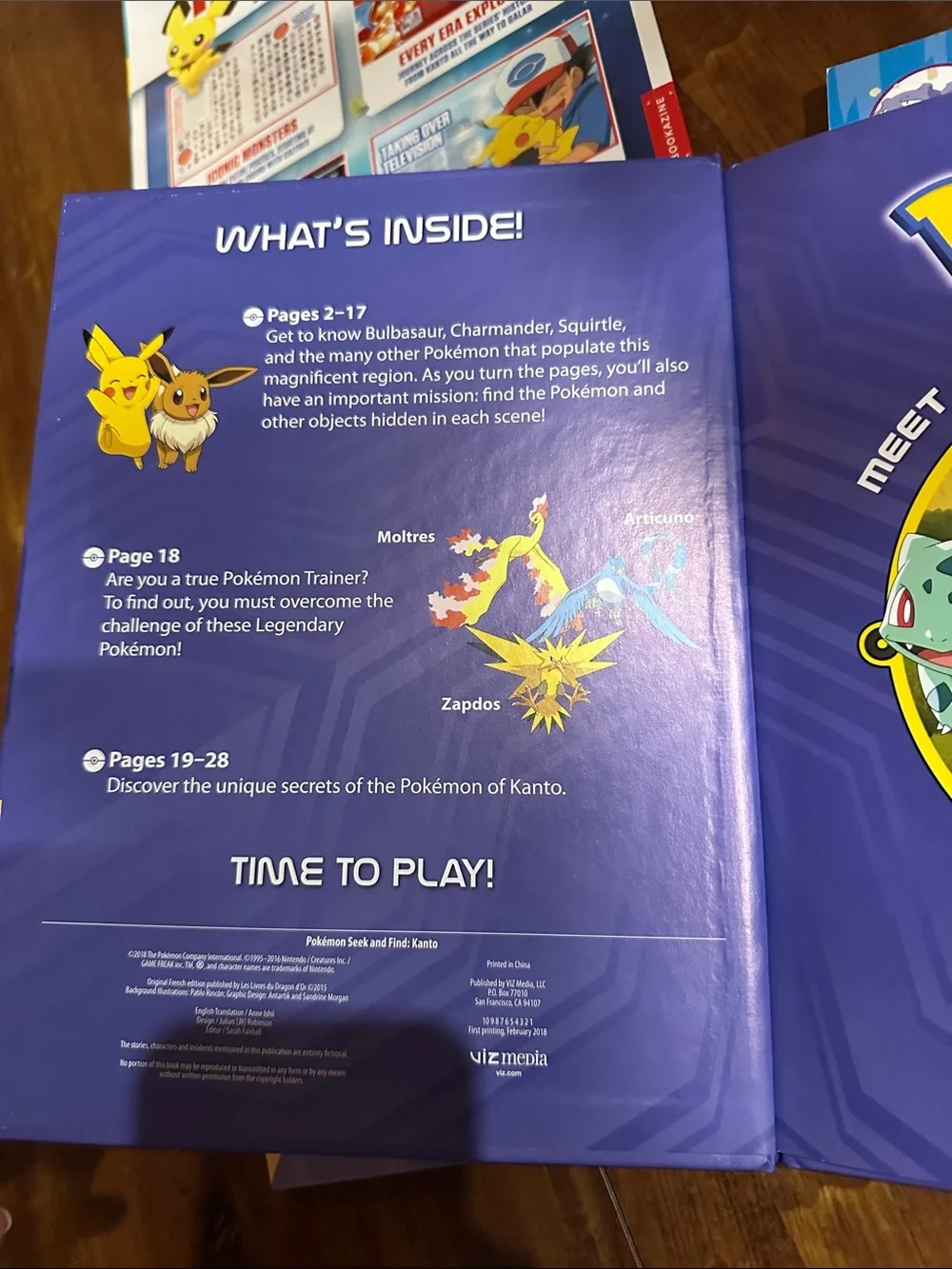 Pokemon Book Lot 4 NEW Seek & Find Kanto Guess the Pokemon Team Rocket Retro Gam